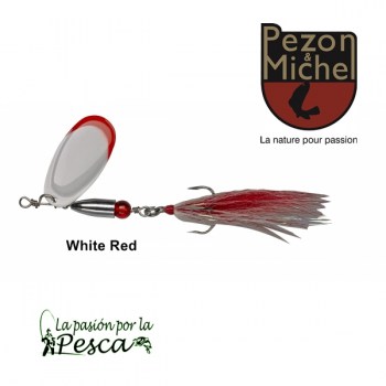 BUCK PIKE WHITE RED6